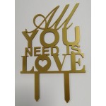 Toper zlatni all you need is love